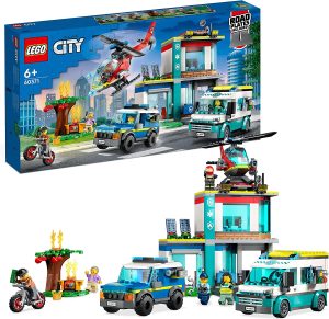 Lego 60371 De Central De VehÃ­culos De Emergencia De Lego City