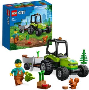 Lego 60390 De Tractor Forestal Con Remolque De Lego City