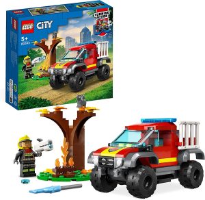 Lego 60393 De Camión De Rescate 4×4 De Bomberos De Lego City