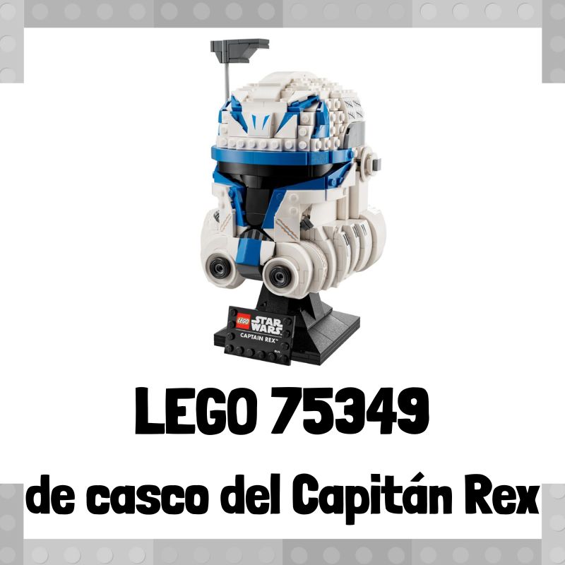 Lee mÃ¡s sobre el artÃ­culo Set de LEGO 75349 de casco del CapitÃ¡n Rex de Star Wars