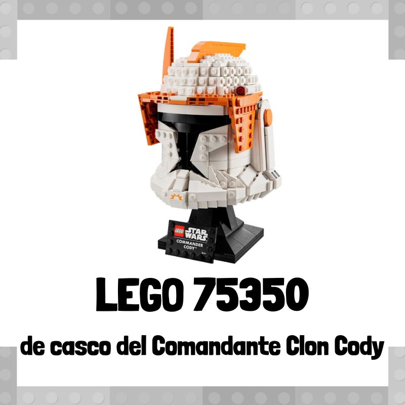 Lee más sobre el artículo Set de LEGO 75350 de casco del Comandante Clon Cody de Star Wars