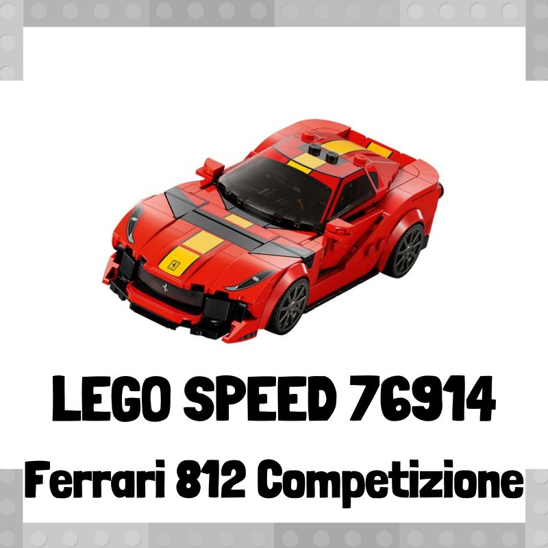 Lee más sobre el artículo Coche de LEGO 76914 de Ferrari 812 Competizione de LEGO Speed Champions