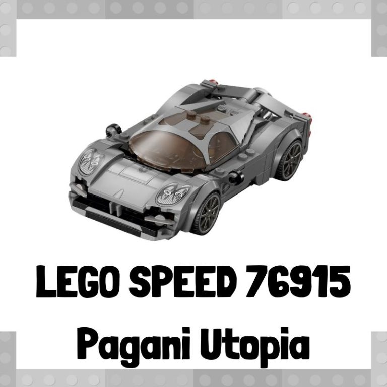 Lee más sobre el artículo Coche de LEGO 76915 de Pagani Utopia de LEGO Speed Champions