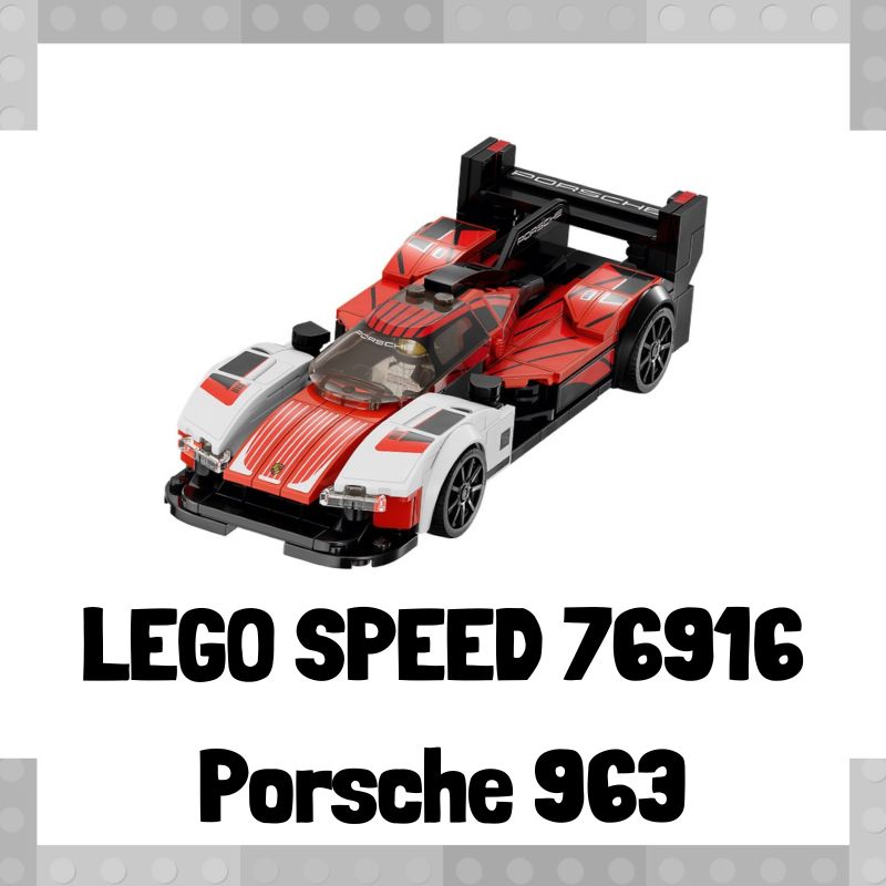 Lee mÃ¡s sobre el artÃ­culo Coche de LEGO 76916 de Porsche 963 de LEGO Speed Champions