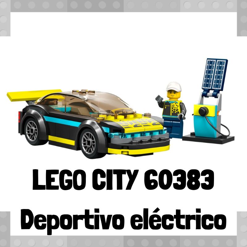 Lee mÃ¡s sobre el artÃ­culo Set de LEGO City 60383 Deportivo elÃ©ctrico