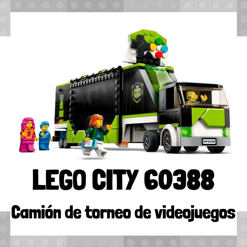 Lee mÃ¡s sobre el artÃ­culo Set de LEGO City 60388 CamiÃ³n de torneo de videojuegos