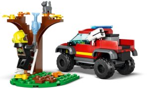 LEGO City Cami贸n de rescate 4x4 de bomberos 60393 2