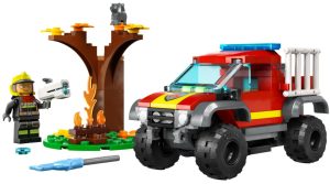 LEGO City Cami贸n de rescate 4x4 de bomberos 60393