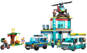 Lego City Central De VehÃ­culos De Emergencia 60371