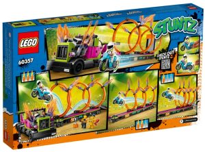 Lego City Desafío Acrobático Camión Y Anillos De Fuego 60357 3
