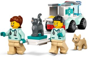 Lego City Furgoneta Veterinaria De Rescate 60382 2