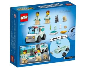 Lego City Furgoneta Veterinaria De Rescate 60382 3