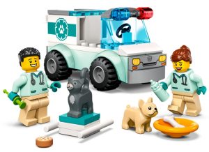 Lego City Furgoneta Veterinaria De Rescate 60382