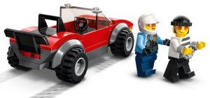 Lego City Moto De Policía Y Coche A La Fuga 60392 2