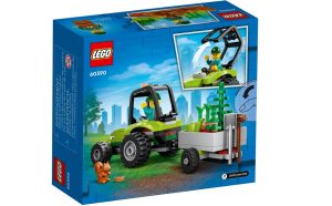 Lego City Tractor Forestal Con Remolque 60390 3