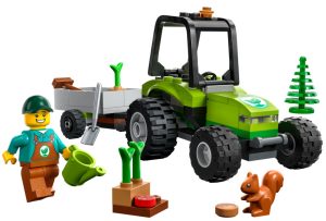 Lego City Tractor Forestal Con Remolque 60390