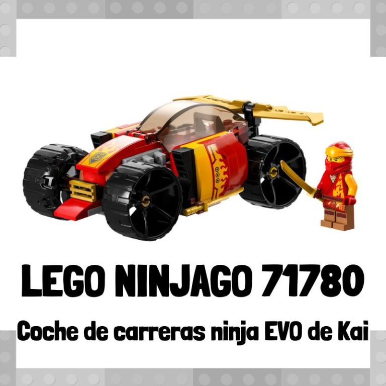Lee más sobre el artículo Set de LEGO 71780 de Coche de carreras Ninja EVO de Kai de LEGO Ninjago