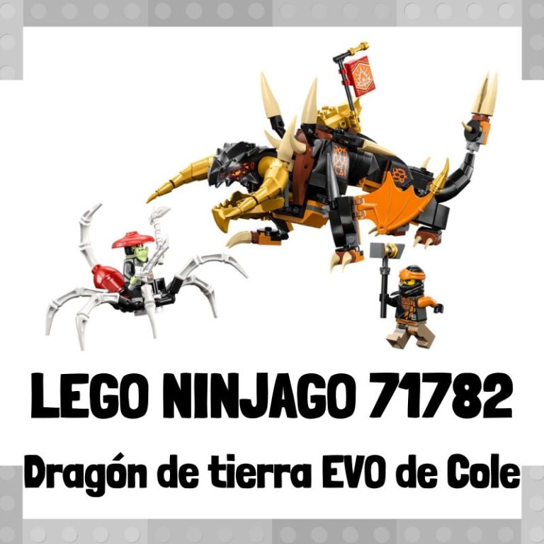 Lee más sobre el artículo Set de LEGO 71782 de Dragón de tierra EVO de Cole de LEGO Ninjago