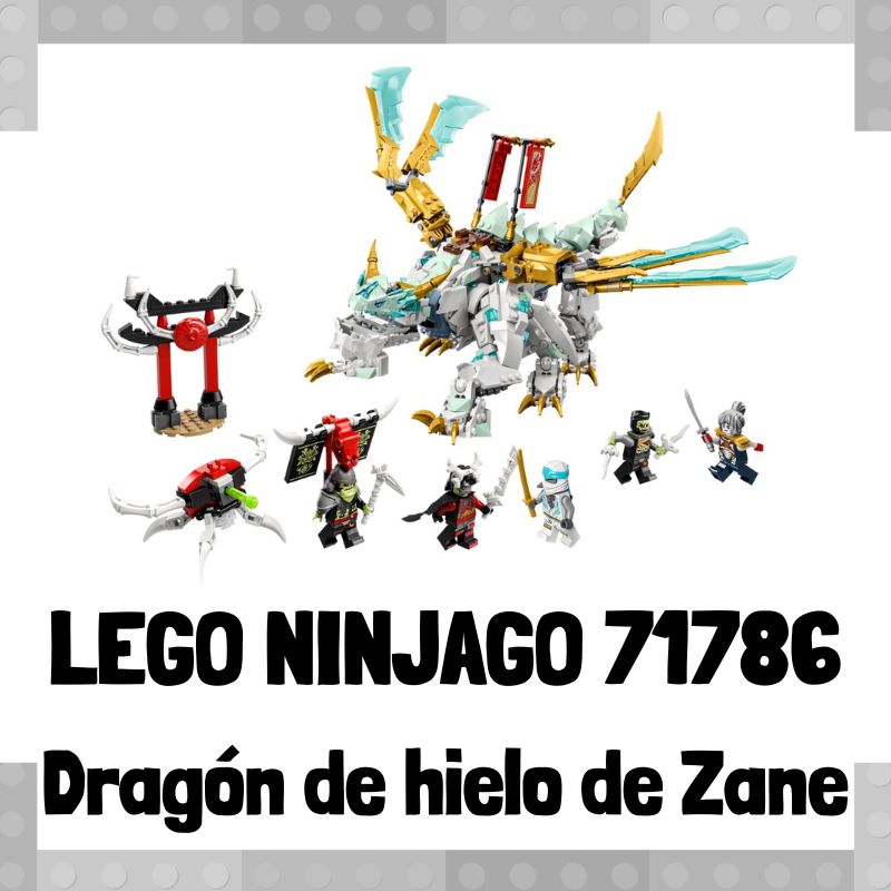 Lee más sobre el artículo Set de LEGO 71786 de Dragón de hielo de Zane de LEGO Ninjago