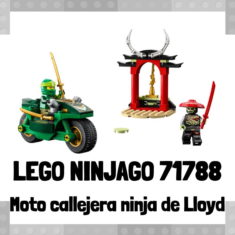 Lee más sobre el artículo Set de LEGO 71788 de Moto callejera ninja de Lloyd de LEGO Ninjago