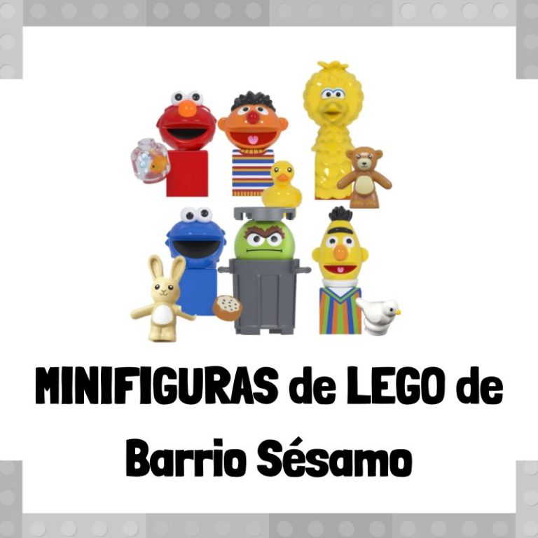 Lee más sobre el artículo Minifiguras de LEGO de Barrio Sésamo