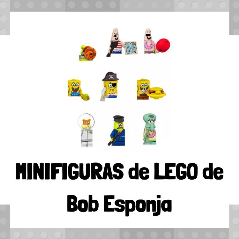 Lee más sobre el artículo Minifiguras de LEGO de Bob Esponja