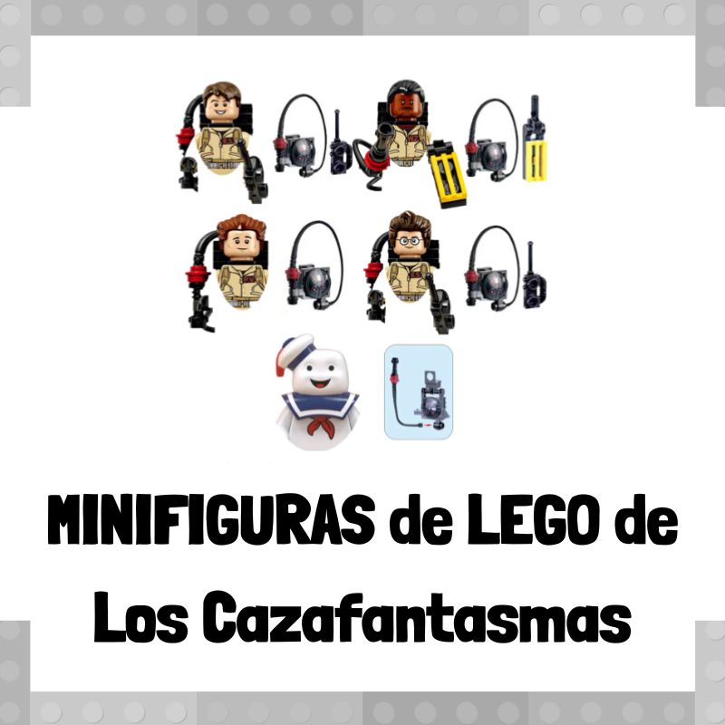 Minifiguras de LEGO de los Cazafantasmas - Minifiguras baratas de LEGO en Aliexpress