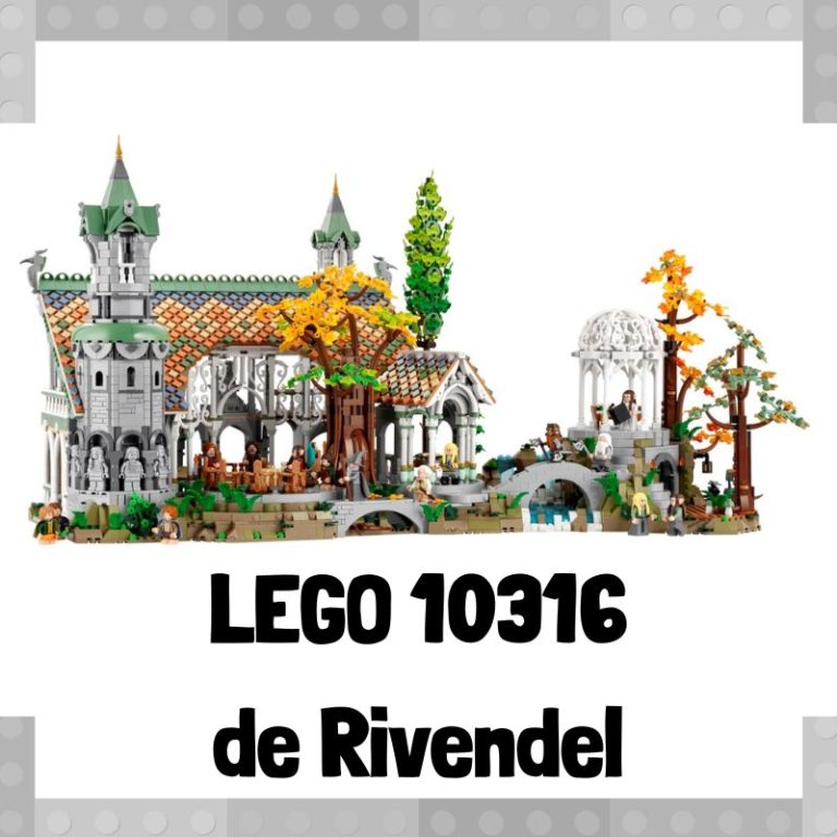 Lee más sobre el artículo Set de LEGO 10316 de Rivendel de «El señor de los anillos»