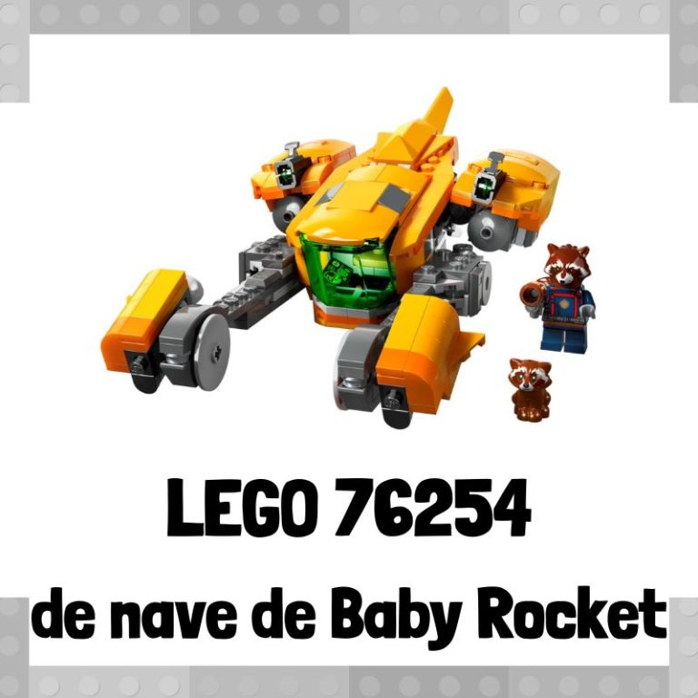 Lee más sobre el artículo Set de LEGO 76254 de Nave de Baby Rocket de Marvel