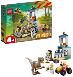Lego 76957 De Huida Del Velocirraptor De Jurassic Park 30 Aniversario