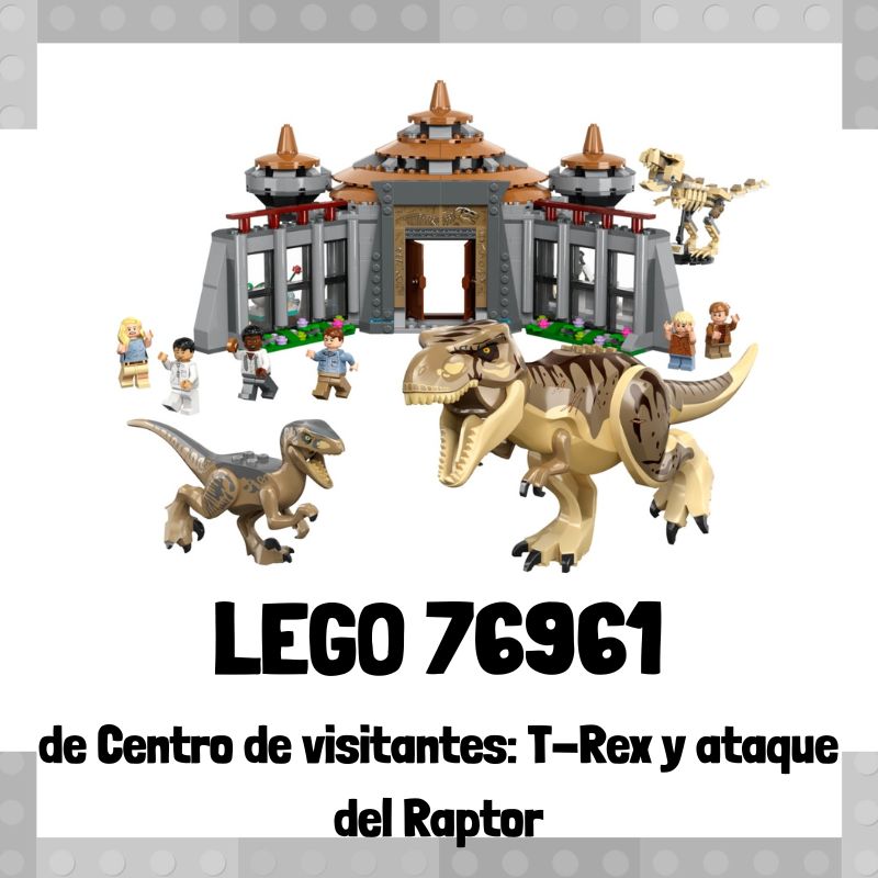 Lee más sobre el artículo Set de LEGO 76961 de Centro de Visitantes: T-Rex y ataque del Raptor de Jurassic Park 30 Aniversario