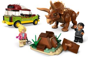 Lego De Análisis Del Triceratops Lego Jurassic Park 30 Aniversario 76959 2