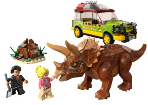 Lego De Análisis Del Triceratops Lego Jurassic Park 30 Aniversario 76959