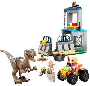 Lego De Huida Del Velocirraptor Lego Jurassic Park 30 Aniversario 76957