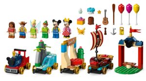 Lego De Tren De Cumpleaños De Lego Disney 43212 3