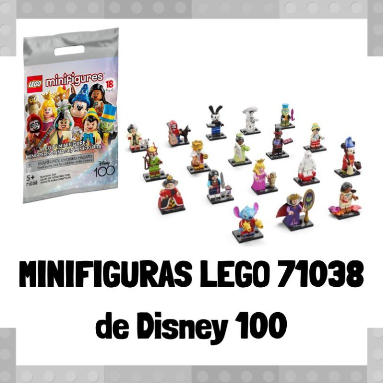 Lee más sobre el artículo Minifiguras de LEGO 71038 de Disney 100
