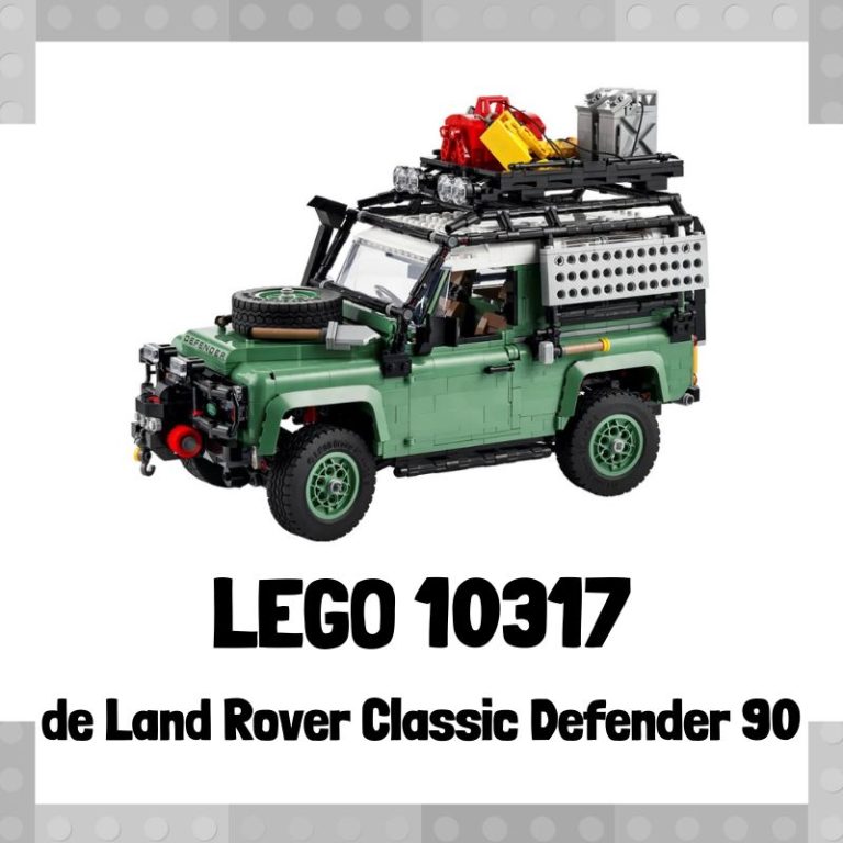 Lee más sobre el artículo Set de LEGO 10317 de Land Rover Classic Defender 90