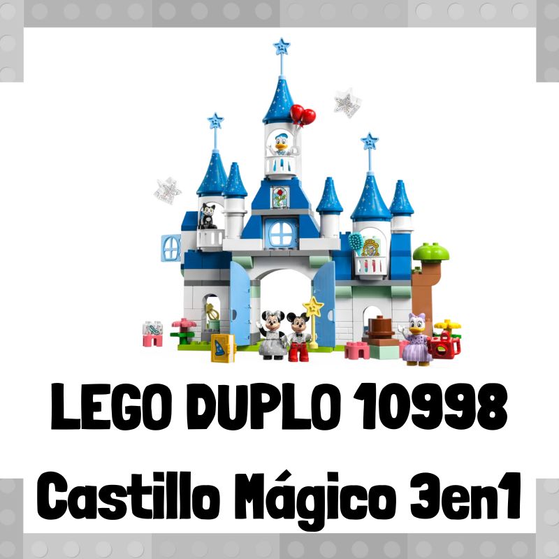 Lee más sobre el artículo Set de LEGO 10998 de Castillo Mágico 3 en 1 de Disney LEGO Duplo