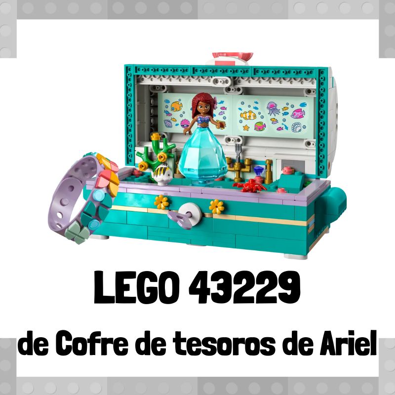 Lee más sobre el artículo Set de LEGO 43229 de Cofre de tesoros de Ariel de LEGO Disney