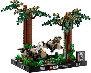 Lego 75353 De Diorama Duelo De Speeders En Endor De Lego