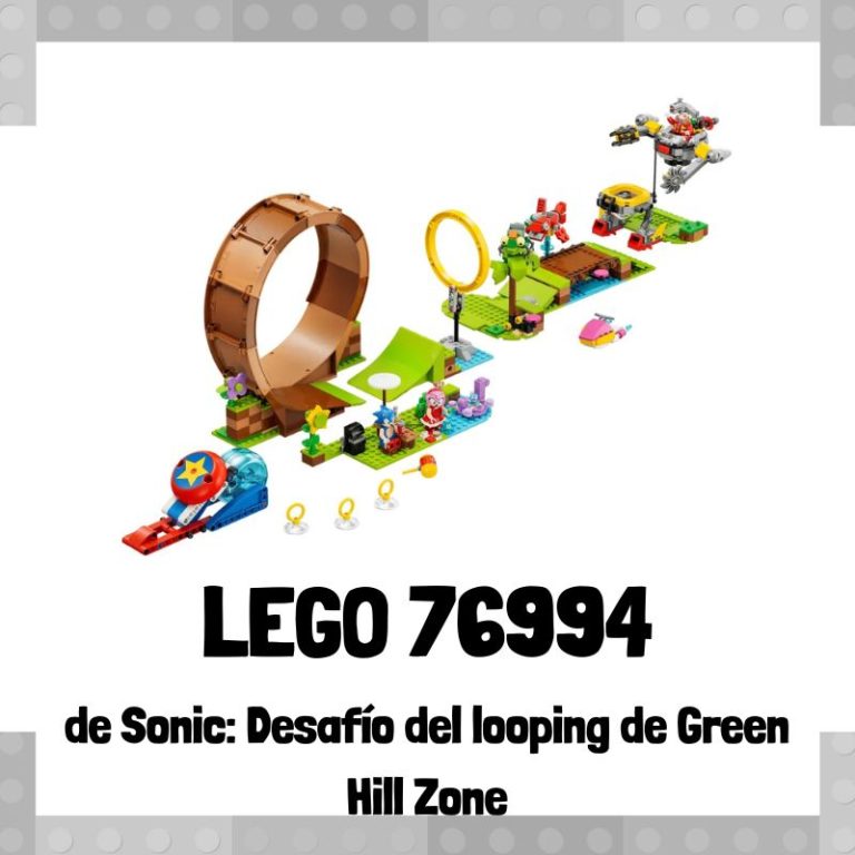 Lee más sobre el artículo Set de LEGO 76994 de Sonic: Desafío del looping de Green Hill Zone de LEGO Sonic