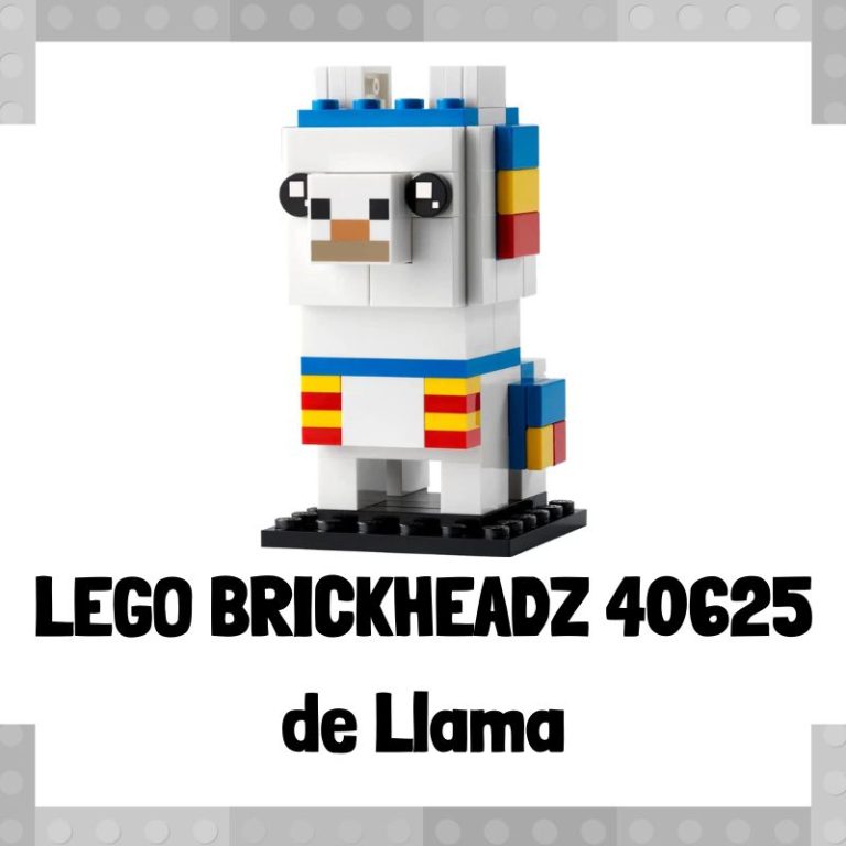 Lee más sobre el artículo Figura de LEGO Brickheadz 40625 de Llama de Minecraft
