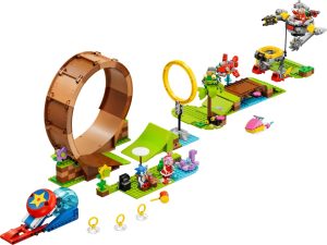 Lego De Sonic Desafío Del Looping De Green Hill Zone De Lego Sonic 76994