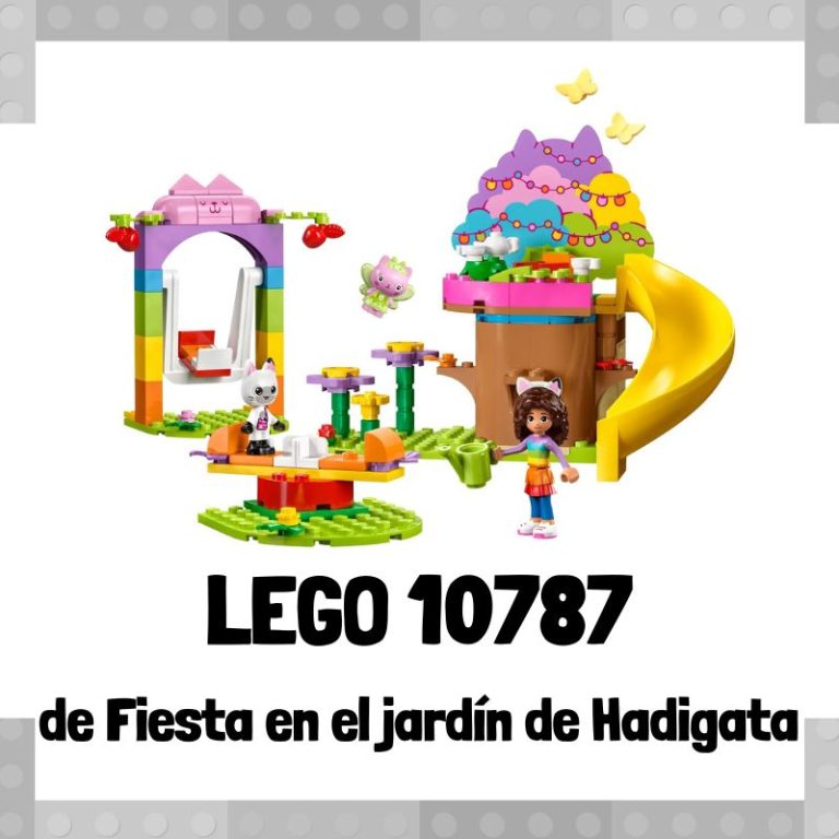 Lee más sobre el artículo Set de LEGO 10787 de Fiesta en el jardín de Hadigata de la casa de muñecas de Gabby