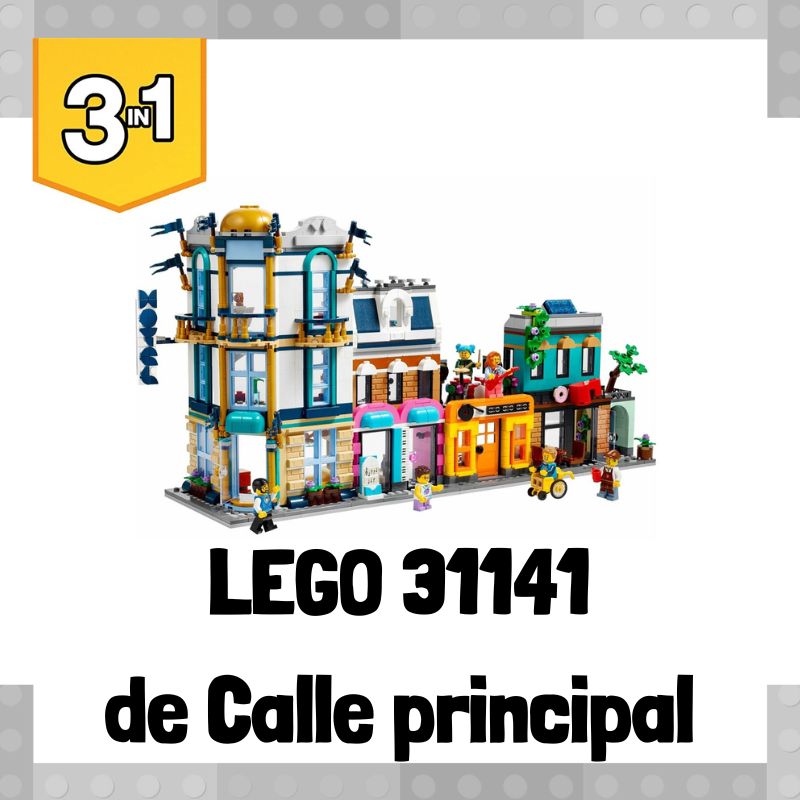 Lee más sobre el artículo Set de LEGO 31141 3 en 1 de Calle principal