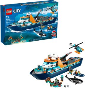 Lego 60368 De Exploradores Del Ártico Barco De Lego City