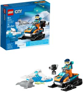 Lego 60376 De Exploradores Del Ártico Motonieve De Lego City