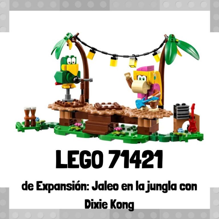 Lee más sobre el artículo Set de LEGO 71421 de Expansión: Jaleo en la jungla de Dixie Kong de Super Mario