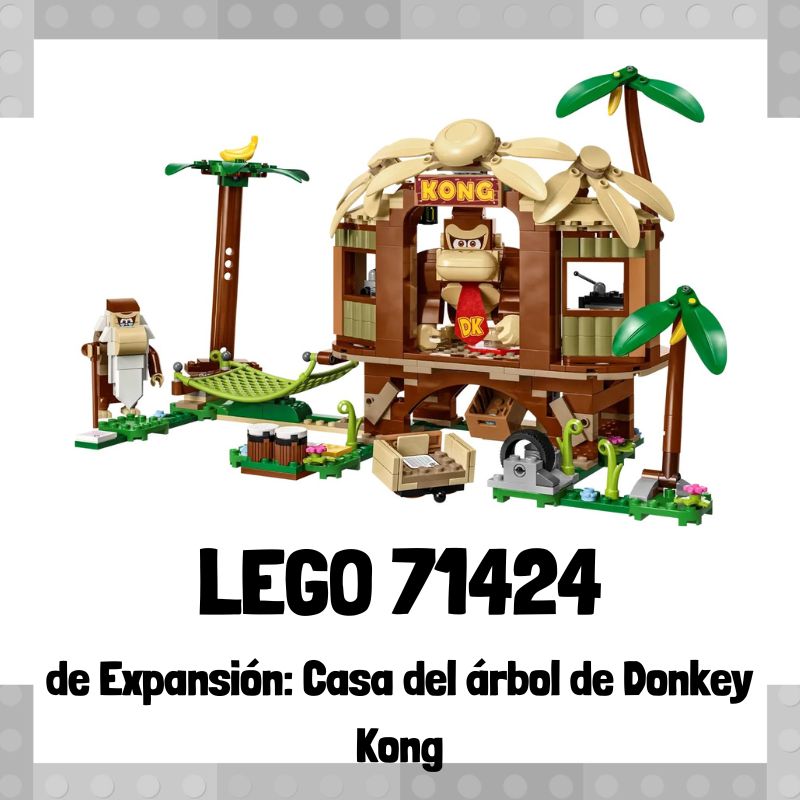 Lee más sobre el artículo Set de LEGO 71424 de Expansión: Casa del árbol de Donkey Kong de Super Mario