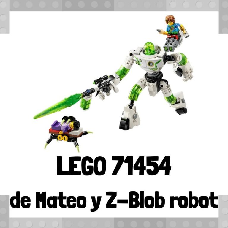 Lee más sobre el artículo Set de LEGO 71454 de Mateo y Z-Blob Robot de LEGO Dreamzzz